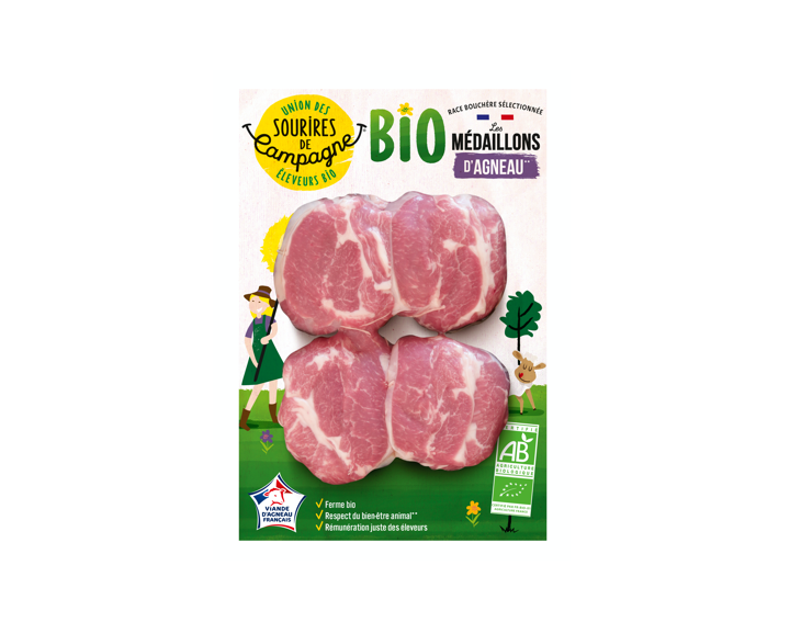 4 médaillons d’agneau