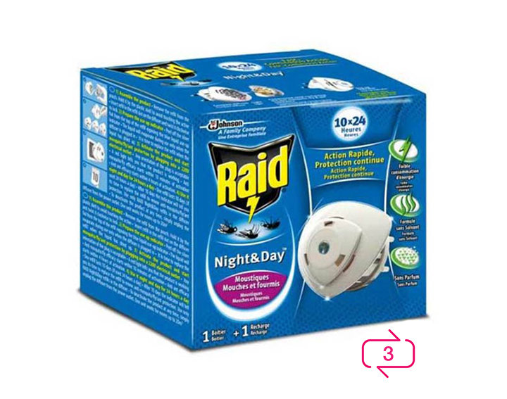 Raid® Night & Day™ - Recharge