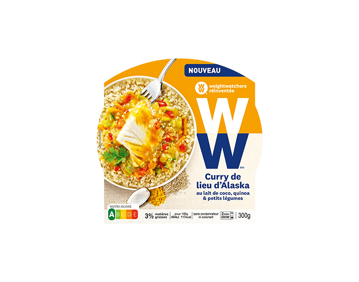 Curry de lieu d'Alaska et quinoa 300g