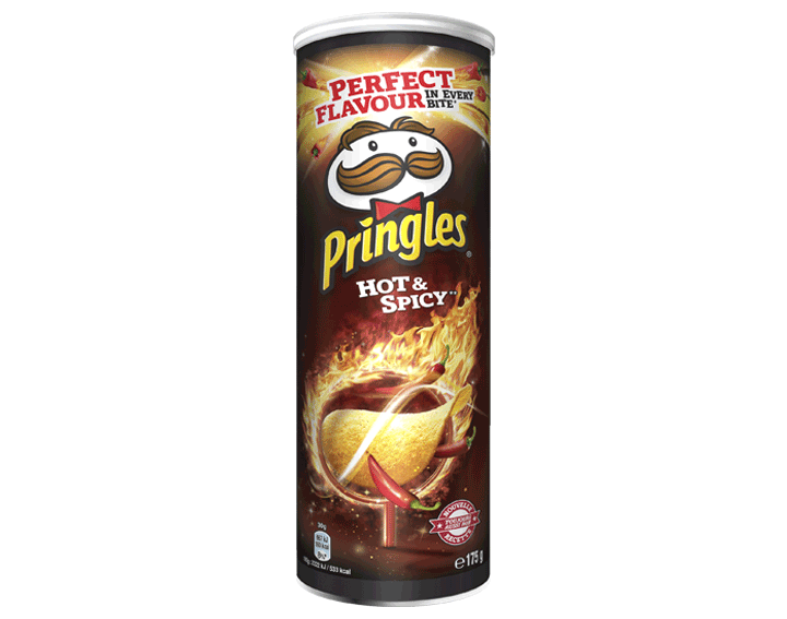 Pringles Saveur Hot & Spicy 175g