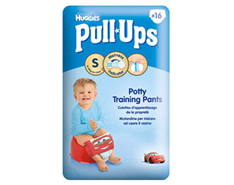 Pull-Ups® Garçon Taille S/4 (8-15kg) x16