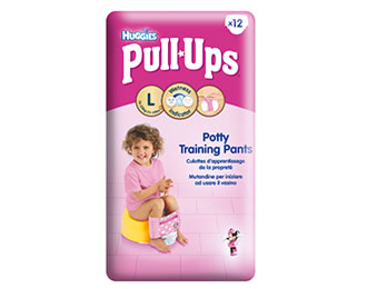 Pull-Ups® Fille Taille L/6 (16-23kg) x12