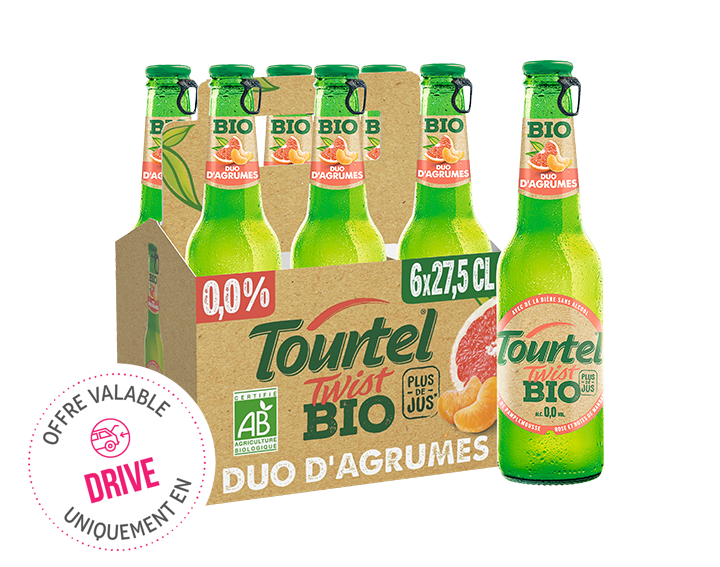 Tourtel Twist BIO Duo d'Agrumes 6x27,5cl