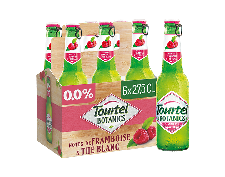 Tourtel Botanics Framboise The Blanc 6x27,5cl