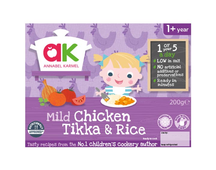 Mild Chicken Tikka & Rice