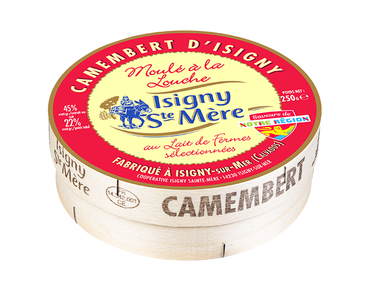 Camembert d'Isigny moulé à la louche 250g