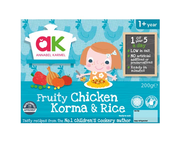 Fruity Chicken Korma & Rice