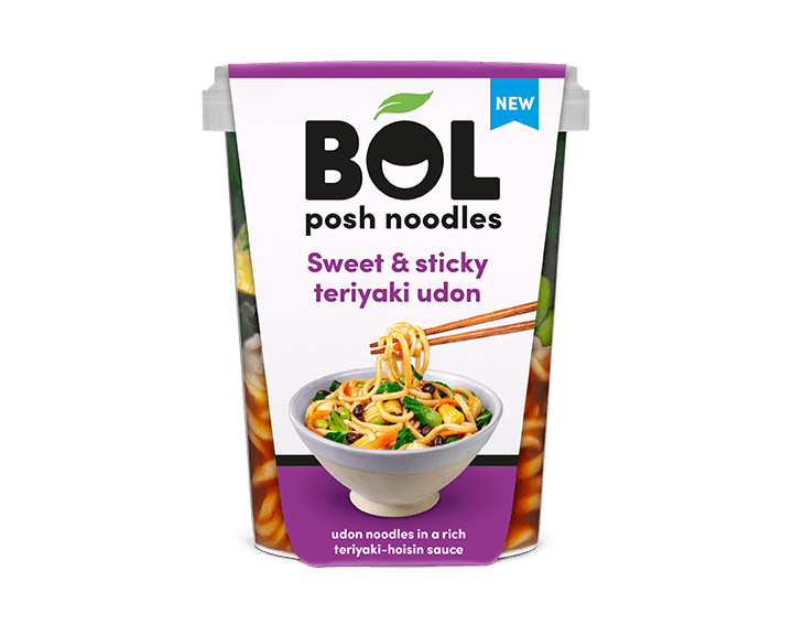 Sweet & Sticky Teriyaki Udon Posh Noodles 360g