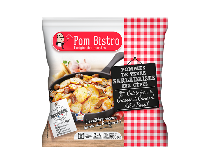 Pommes de terre sarladaises aux cèpes - 500g