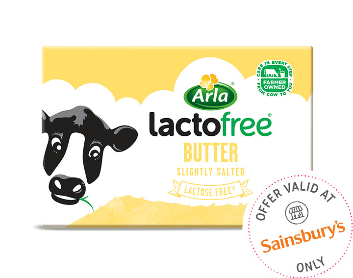 Arla Lactofree Slightly Salted Butter 250g
