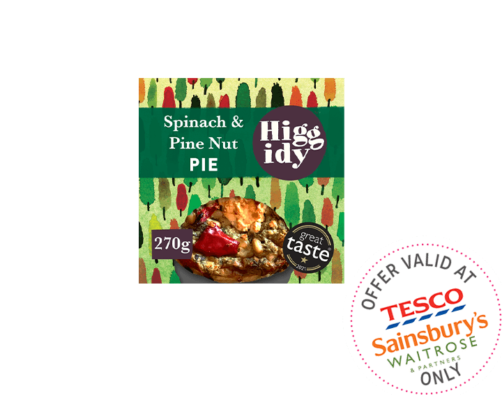 Spinach & Pine Nut Pie 270g