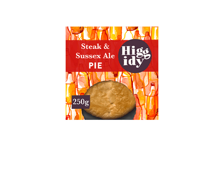 Steak & Sussex Ale Pie 250g