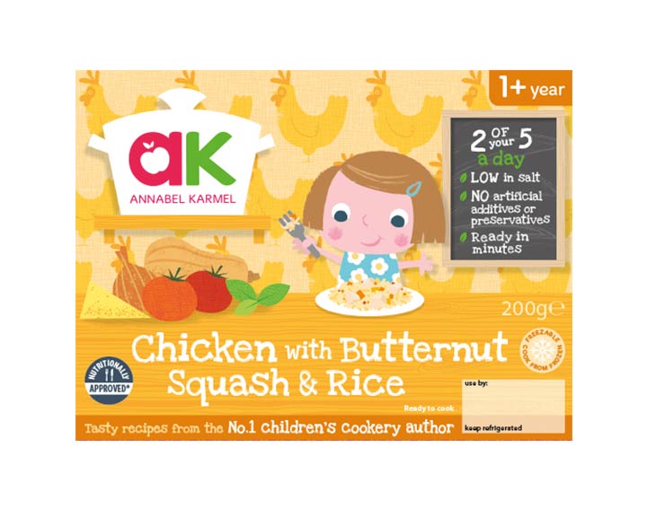 Chicken with Butternut Squash & Rice