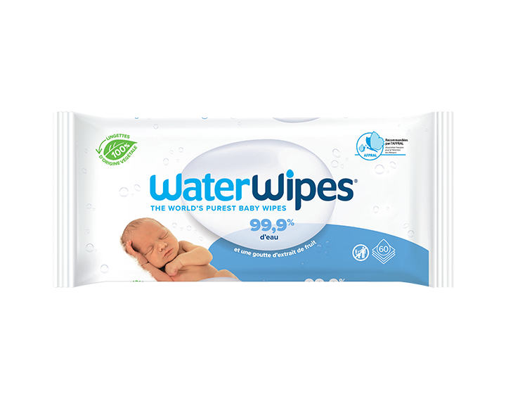 Waterwipes Lingettes Bébé Compostables x60