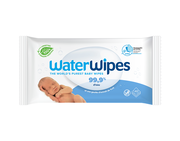 Waterwipes Lingettes Bébé Compostables x48