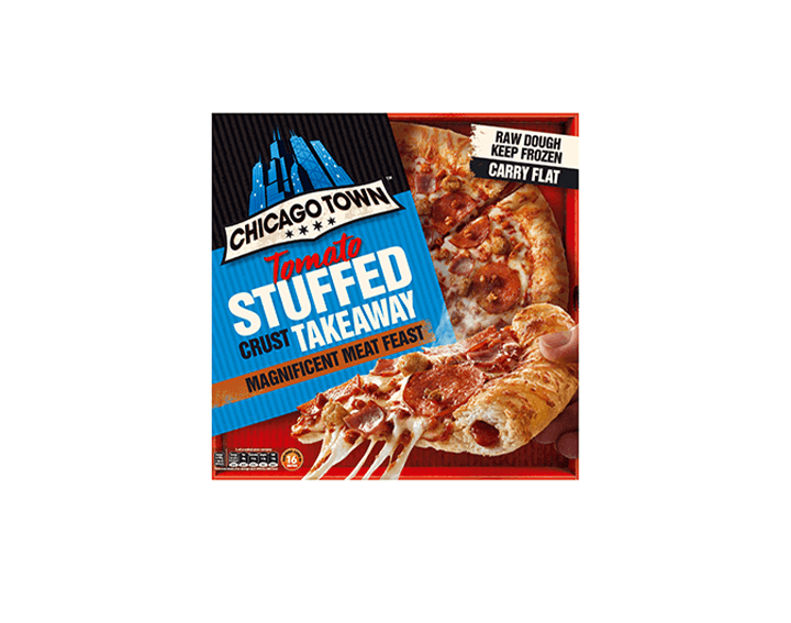 Tomato Stuffed Crust Magnificent Meat Feast