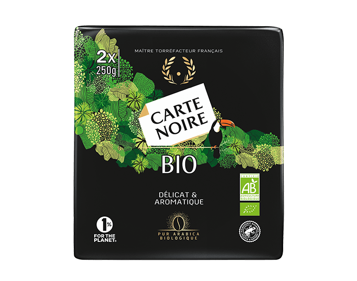Café moulu Bio 2x250g