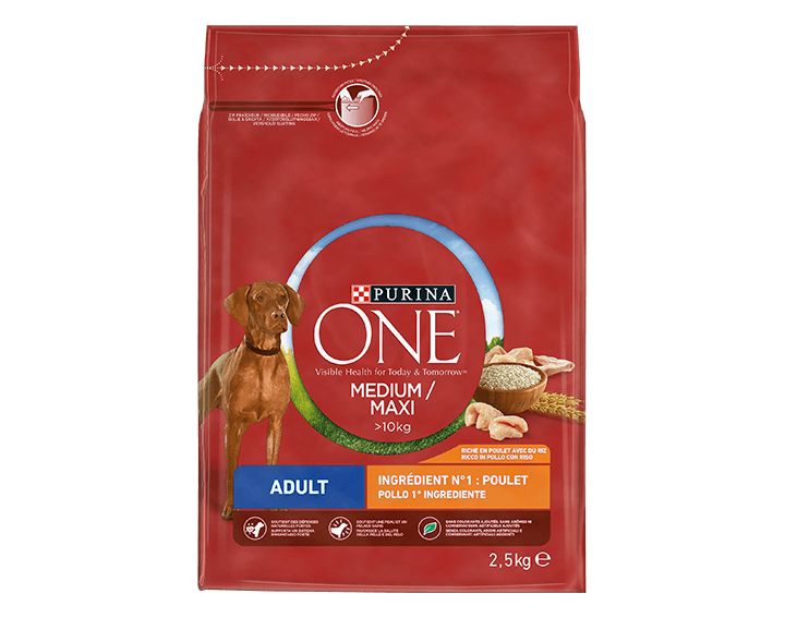 Chien Adulte, Riche en Poulet, 2.5kg