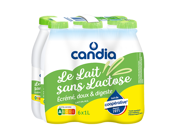 Le Lait Sans Lactose écrémé 1L x6