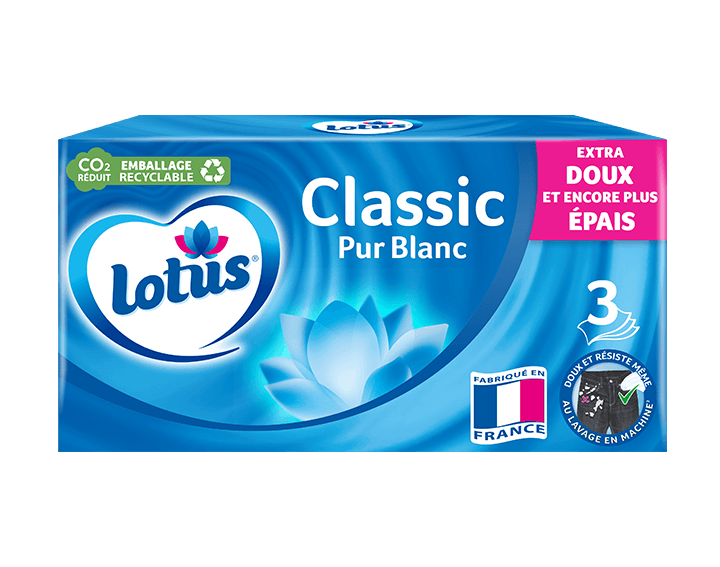 Lotus Pur Blanc Boite x80