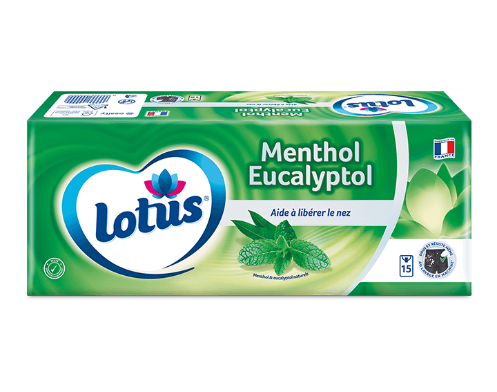 Lotus Menthol Eucalyptol Etuis x15