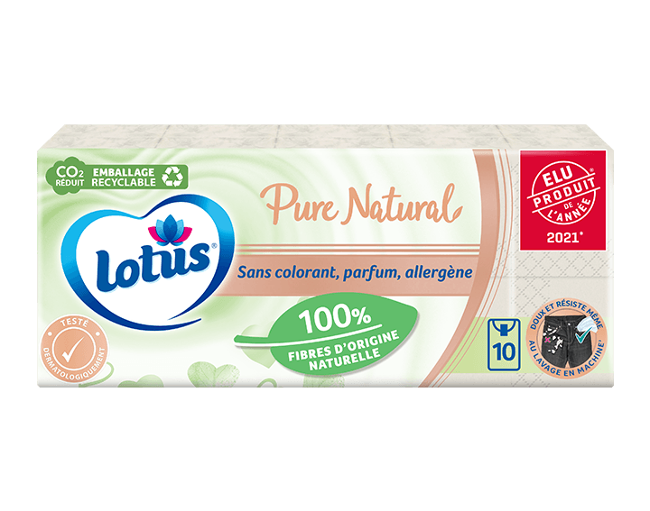 Lotus Pure Natural Etuis x10