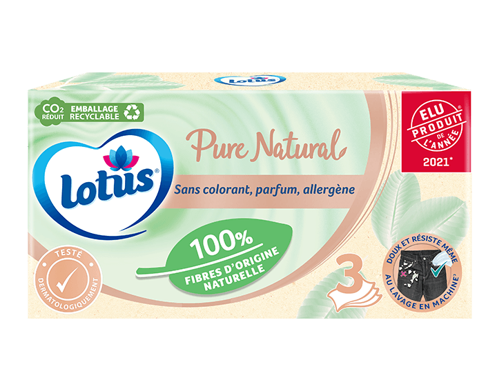 Lotus Pure Natural Boite x80