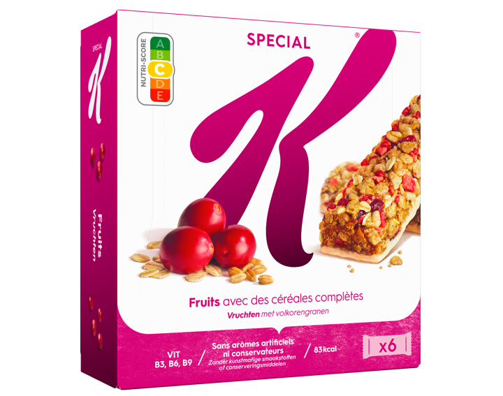 Barres Special K Croustillantes aux Fruits