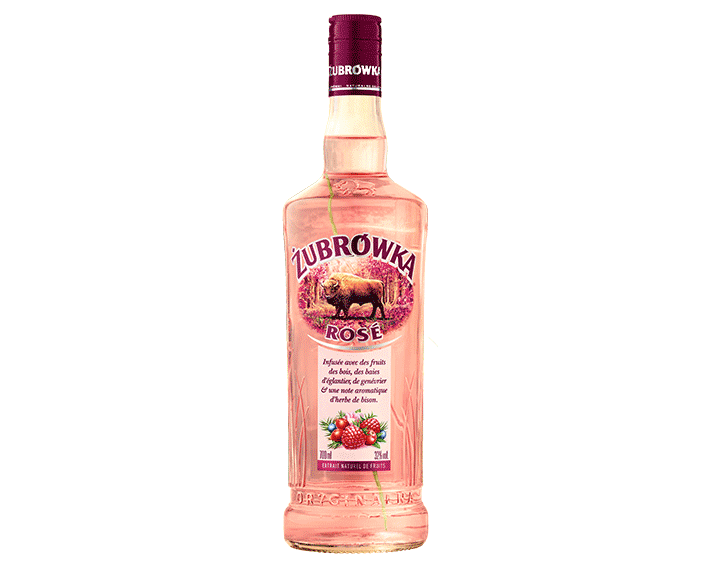 Vodka Zubrowka Rosé 70cl