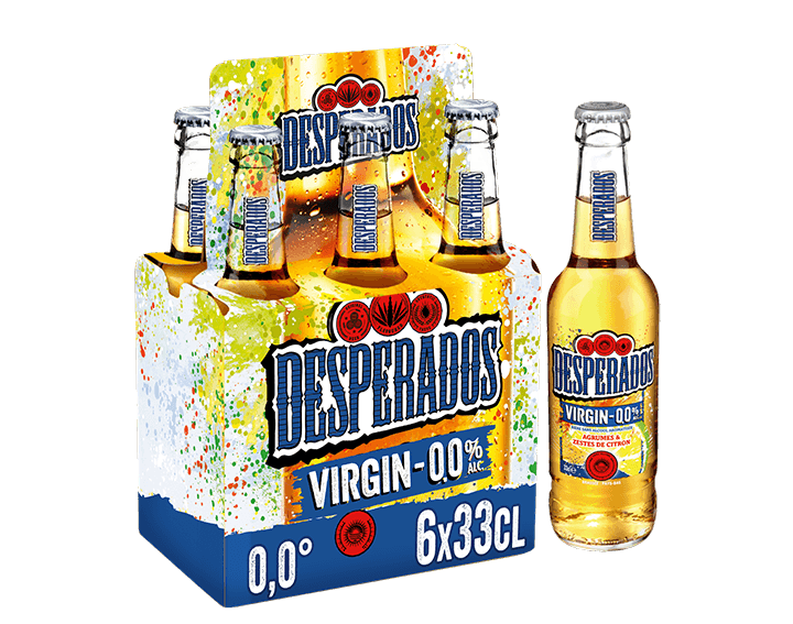Desperados Virgin bière sans alcool 6x33cl 0.0°