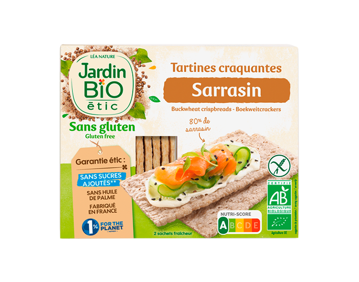 Tartine Sarrasin sans gluten