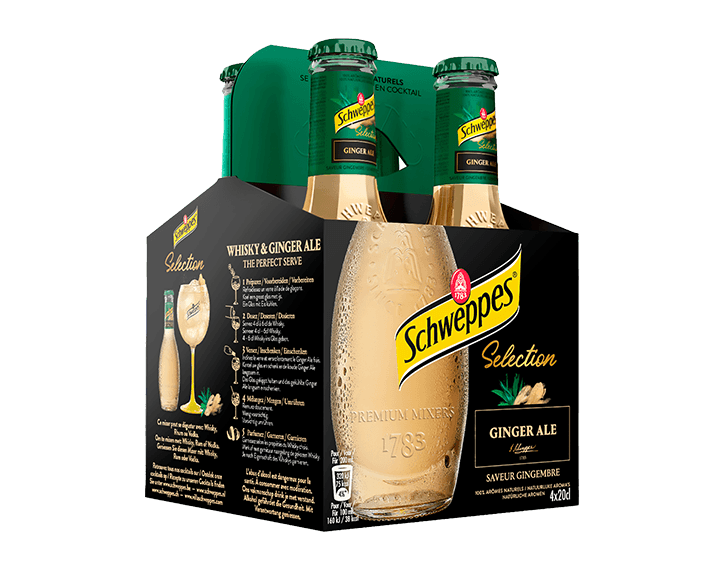 Schweppes Sélection Ginger Ale 4x20cl