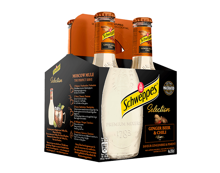 Schweppes Sélection Ginger Beer 4x20cl