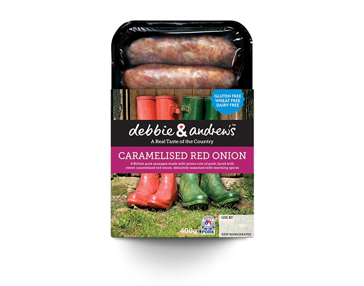 Caramelised Red Onion Pork Sausages