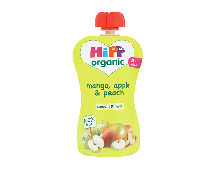 Mango, apple & peach