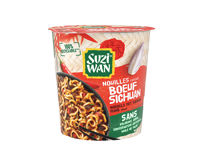 Cup de Nouilles saveur Bœuf Sichuan