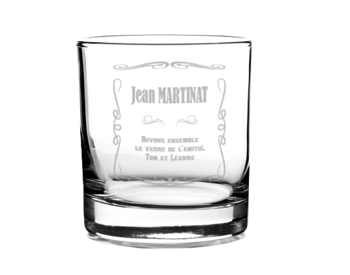 Verre à Whisky personnalisable