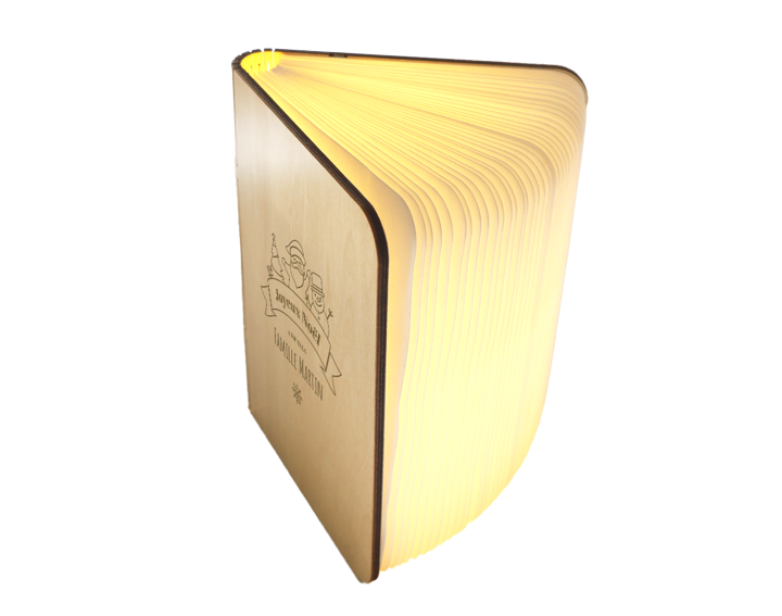 Livre LED personnalisable