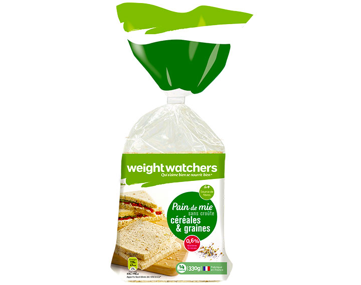 Pain de mie sans croûte céréales et graines