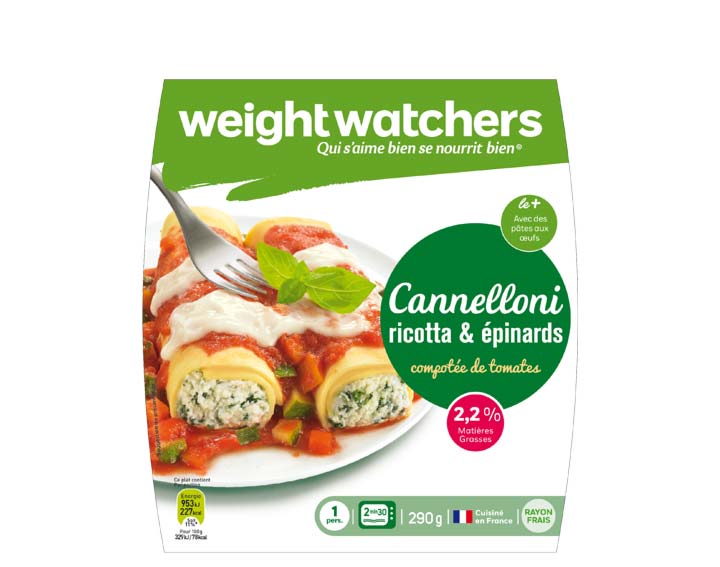 Cannelloni ricotta et épinards 