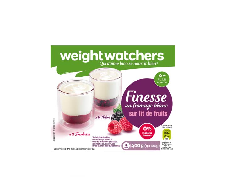 Finesse sur lit de fruits rouges 