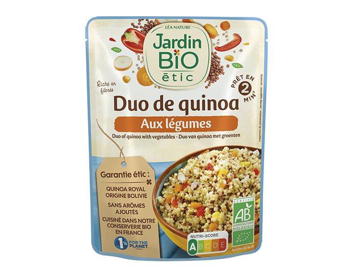 Duo de quinoa aux légumes