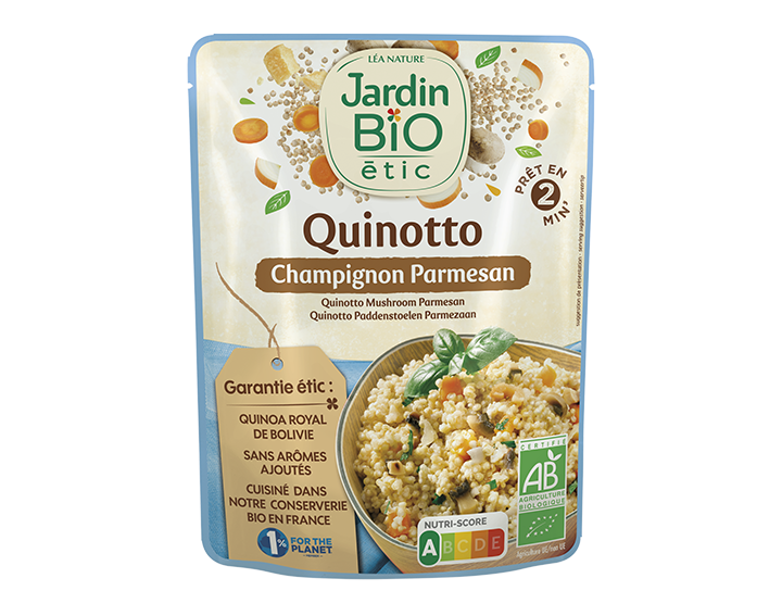 Quinotto champignon parmesan