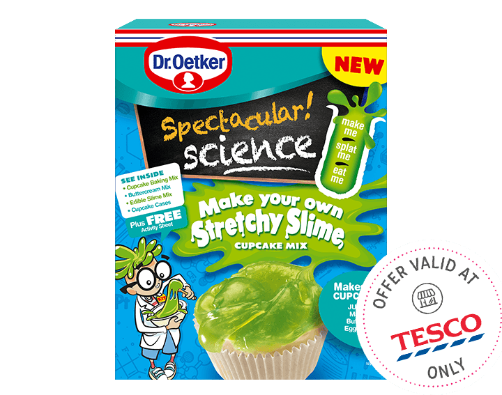 Stretchy Slime Cupcake Mix 390g