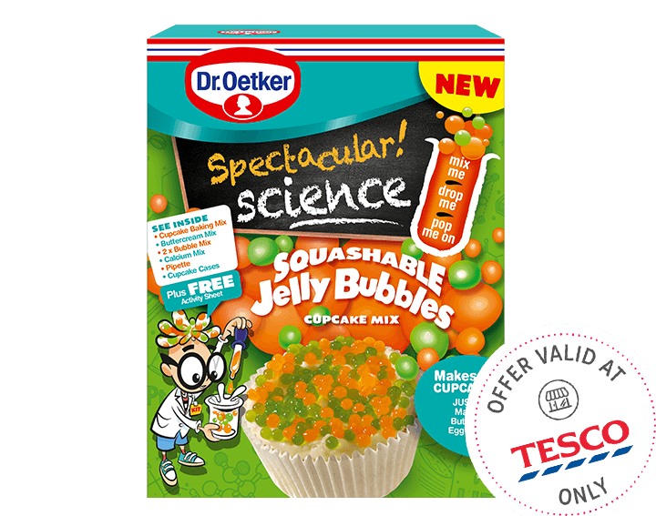 Squashable Jelly Bubbles Cupcake Mix 325g