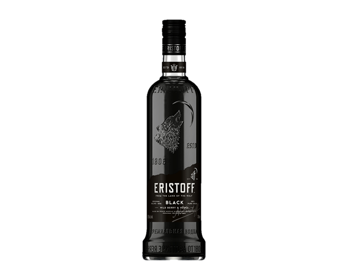 Boisson à base de Vodka Eristoff Black 18° - 70cl