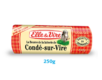 Beurre demi-sel 250g