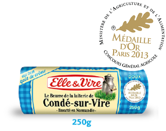 Beurre doux 250g