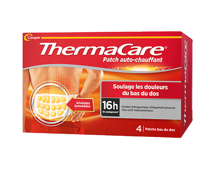 Patchs Auto-chauffants Dos x4