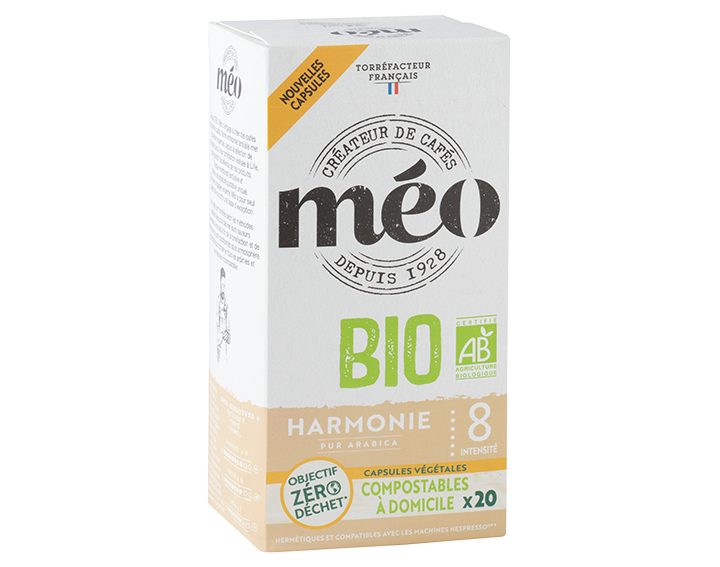 Méo Harmonie Bio Capsules Home Compost x20